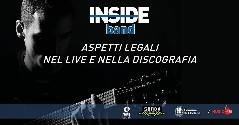 Inside Band: aspetti legali nel live e nella discografia